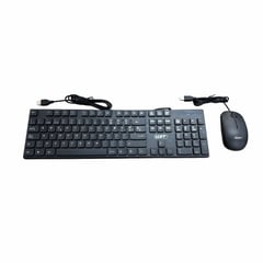 WIT - Teclado Para Computador Con Mouse De Cable Usb Universal