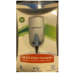 MANHATTAN - CONVERTIDOR USB 2.0 SVGA
