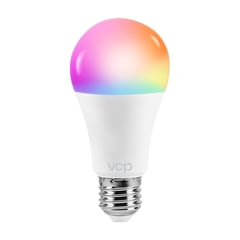 VCP - Bombillo Led Inteligente Rgb Wifi Google Alexa 9w A19