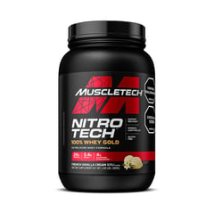 MUSCLETECH - Nitro Tech Whey Gold x 2 libras - Vainilla