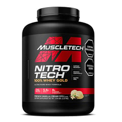 MUSCLETECH - Nitro Tech Whey Gold x 5 libras - Vainilla