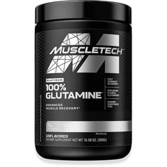 MUSCLETECH - Glutamina platinum 60 servicios x 300 gr