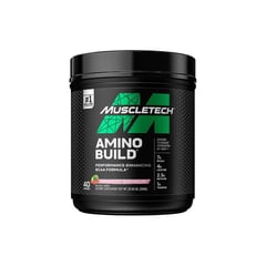 MUSCLETECH - Amino Build Tropcal Twist x 40 servicios. Aminoácidos