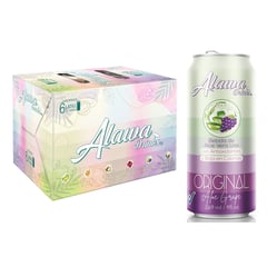 ALAWA DRINKS - ALOE VERA UVA CON CRISTALES NATURALES