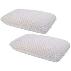 TECNOFOAM - Set x 2 almohada clásica 2 sensaciones en memory viscoelastico