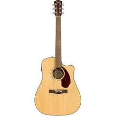 FENDER - GUITARRA ELECTROACUSTICA CUERDAS DE ACERO CD-140SCE NATURAL CON ESTUCHE RIGIDO