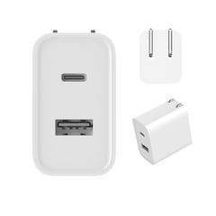 XIAOMI - Cargador Pared Carga Rápida 33w Doble / Usb A + Usb C