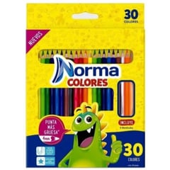 NORMA - Colores X 30 unidades Largos Norma
