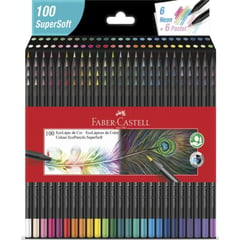 FABER CASTELL - Colores Supersoft X 100