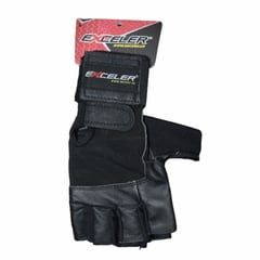 GAIA - Guantes Pesas Gym con Muñequera BK EXCELER