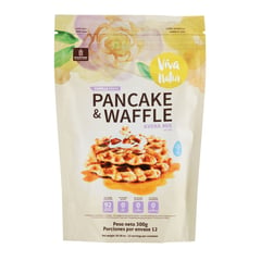 VIVA NATUR - MEZCLA PANCAKES Y WAFFLES VAINILLA X 300G