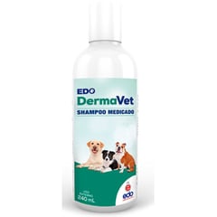 BOEHRINGER INGELHEIM - Dermavet Shampoo Medicado Perros Gatos 240Ml