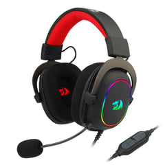 REDRAGON - Diadema Gamer Zeus X H510 con Luces RGB Negro