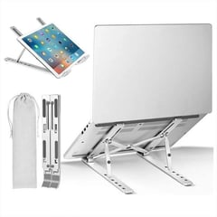 JALTECH - BASE PARA PORTATIL LAPTOP STAND PLUS 18 AJUSTABLE EN ALUMINIO