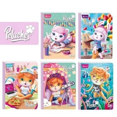 NORMA - Cuaderno Cosido 100h Rayado Peluches