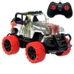 DAYOSHOP - Carro Control Remoto Recargable 4x4 Jeep Juguete