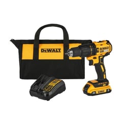 DEWALT - TALADRO ATORNILLADOR RECARGABLE 1 BATERIA PERCUTOR 1/2 20V