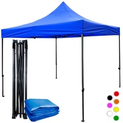 JARDIMEX - Carpa Toldo 3X3 Plegable Reforzada Impermeable para eventos