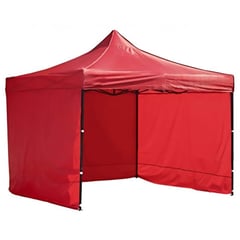 JARDIMEX - Carpa Toldo 3X3 Plegable Reforzada Con Paredes Impermeable para eventos