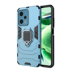 GENERICO - Funda Anti Golpes Anillo Compatible con Xiaomi Redmi Note 12 4G Azul