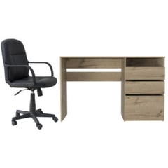 RTA DESIGN - Combo para oficina lino incluye escritorio y silla