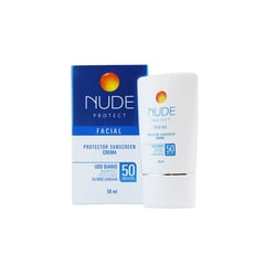 NUDE - Protector facial spf50 50ml