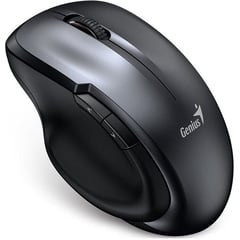 GENIUS - Mouse Ergonomico 8200s Inalambrico Gris Hierro