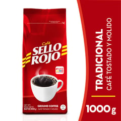 SELLO ROJO - Cafe Institucional Fuerte