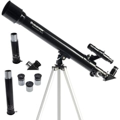 CELESTRON - Telescopio POwerseeker 50AZ 21039 D=50mm F=600mm 450X