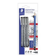 STAEDTLER - Kit Rapidógrafos Lápiz Sacapuntas Y Borrador