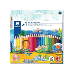 STAEDTLER - Colores Acuarelables X 24 + Pincel