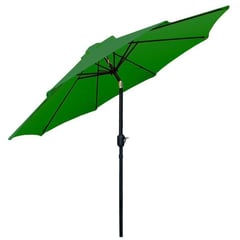 JARDIMEX - Parasol sombrilla 27m plegable altura ajustable patio playa