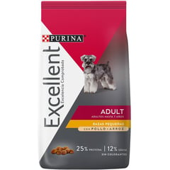 PURINA - Excellent Alimento Perros Adultos Razas Pequeñas 3Kg