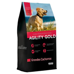 ITALCOL - Agility Gold Perros Cachorros Razas Grandes 15Kg