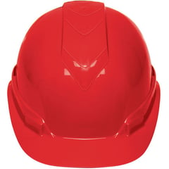 TRUPER - Casco de seguridad ajuste de ratchet rojo