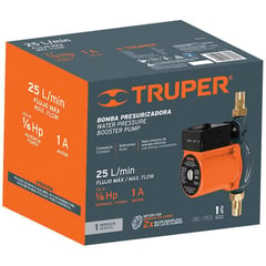 TRUPER - Bomba presurizadora 1/6hp (125w)