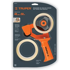 TRUPER - Dispensador de cinta + 2 rollos cintas