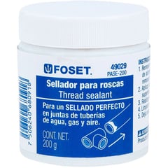 FOSET - Pasta sellador de roscas, 200 g"