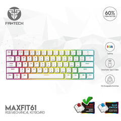 FANTECH - TECLADO MECANICO MAXFIT61 RGB