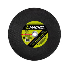 MACHO - Disco corte metal y acero Inox en Tronzadora 14 X 1/8 X 1.