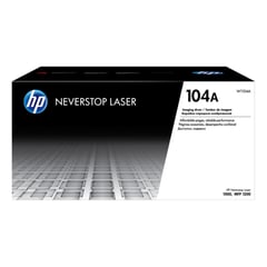 HP - Tambor Creacion De Imagenes Laser Original 104A Negro