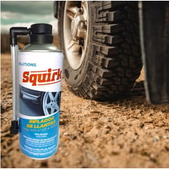 FULGORE - Sellador Inflador De Llantas 400ml Carro Moto Squirk