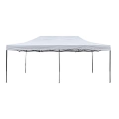 JARDIMANIA - Toldo Carpa Plegable Reforzado 3x6 Impermeable Eventos - Blanco-