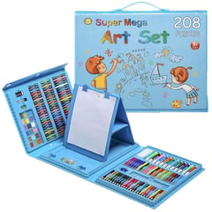 ENFANT'ASY - Set Kit De Arte Dibujo Colores Para Niños Maleta X208 Piezas