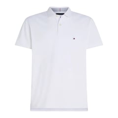 TOMMY HILFIGER - Polo Blanca Collection 1985 De Piqué Y Corte Slim Para Hombre