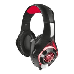 TRUST - Audífonos Diadema Gamer Gxt 313 Nero Iluminated, Negro