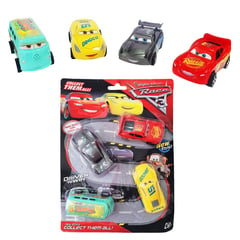 DAYOSHOP - Carros Cars De Impulso Colección Juguete Didactico X 4 Pcs