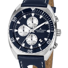 JACQUES LEMANS - Reloj Hombre 1-2041C Azul