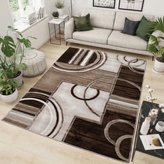 MITAPETE COM - Alfombra Tapete Pie de Cama Turquia Café 60 X 110cms