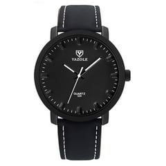 YAZOLE - RELOJ HOMBRE YZL320 NEGRO CUERO